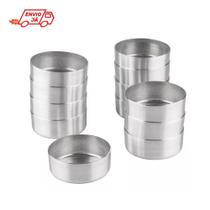 Forma Torta Lisa Fundo Fixo nº 2 (9,5x2,5cm) c/ 12 pçs - Fest Formas