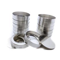 Forma Torta Lisa Número 2 Fundo Falso 12 Unidades Alumínio