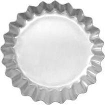 FORMA TORTA MAÇA FUNDO FIXO 11x3CM FORMA CRESPA