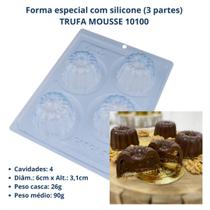 Forma Trufa Mousse cod 10100 (3 Partes "c/ silicone") - BWB Embalagens