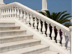 Forma Viga/base De Balaústre Abs 1,5mm Virgem 80x20x6cm