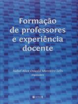 Formação de professores e experiência docente - 7 LETRAS Formação de professores e experiência docente - 7 LETRAS
