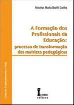 Formaçao dos profissionais da educaçao, a - processo de transformaçao das matrizes pedagogicas - ICONE