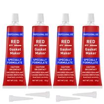 Formador de Junta 1DFAUL RTV Silicone Vermelho 340 g Alta Temperatura Formador de Junta 1DFAUL RTV Silicone Vermelho 340 g Alta Temperatura