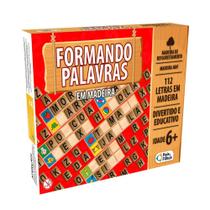 Formando Palavras 112 Letras Em Madeira - Pais e Filhos 2906 Formando Palavras 112 Letras Em Madeira - Pais e Filhos 2906