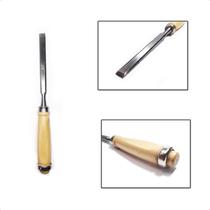 Formão Cabo Madeira 3/8” Corpo Aço Carbono Profissional Formão Cabo Madeira 3/8” Corpo Aço Carbono Profissional