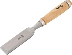 Formão chanfrado 1" aço carbono cabo madeira - Nove54