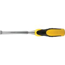 Formão Chanfrado Reto, com Cabo em Polipropileno e Borracha Termoplástica, 1/4", Stanley OstenVonder