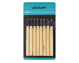 Formao Entalhar Eda Jg 08Pcs Blister 6Xq