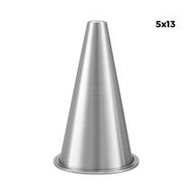 Formas Cone Alumínio Para Velas Artesanais Tamanho:05x13