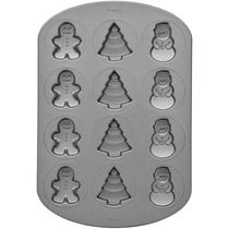 Formas de Biscoito de Natal Antiaderentes Wilton - 12 Cavidades Formas de Biscoito de Natal Antiaderentes Wilton - 12 Cavidades