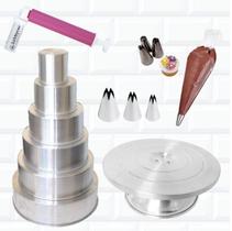 Formas De Bolo + Bailarina + Pulverizador + Bicos Formas De Bolo + Bailarina + Pulverizador + Bicos