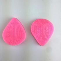 Formas de bolo moldam o novo molde de cola gota em forma de pétala de orquídea borboleta 4sets