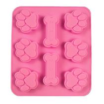 Formas de bolo moldes ossos de cachorro forma aromaterapia molde de gesso 2sets