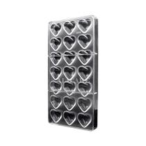 Formas De Chocolate Em Forma De Coração Em Policarbonato Ferramentas De Confeitaria Para O Dia Das