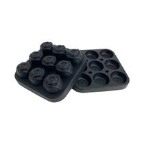 Formas De Gelo 3D Pequenas Em Forma De Rosa, Bandejas De Gelo De Silicone De 1,3 Polegadas, 9 Moldes