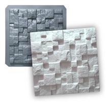 Formas De Gesso 3D/Cimento Abs 1Mm - Mosaico Natural 28 X 28 - LU JPDECORACOES