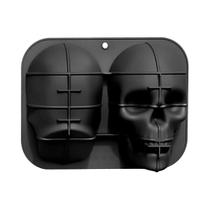 Formas De Silicone 3D De Caveira Para Bolo De Halloween, Grau Alimentício, Assadeira DIY Para Formas De Silicone 3D De Caveira Para Bolo De Halloween, Grau Alimentício, Assadeira DIY Para