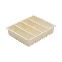 Formas De Silicone Extra Grandes Com 4 Compartimentos Para Congelar Alimentos, Molde De Gelo