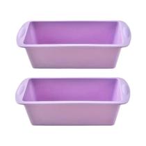 Formas De Silicone Flexíveis Antiaderentes Para Pão, Retangulares, Para Assar Pão, Brownie, Toast,