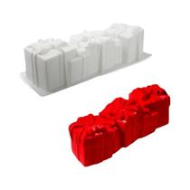 Formas De Silicone Longas Para Bolos De Natal, Grau Alimentício, Molde Para Mousse, Utensílios De