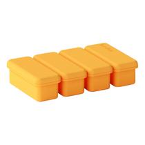 Formas De Silicone Para Gelo Com Tampa, 4 Cavidades, Molde DIY Para Picolé, Recipiente Para Congelar Formas De Silicone Para Gelo Com Tampa, 4 Cavidades, Molde DIY Para Picolé, Recipiente Para Congelar