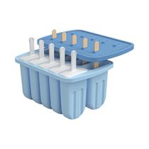 Formas De Silicone Para Picolé Com 9/10/12 Cavidades E Palitos De Madeira, Fácil De Desenformar,
