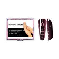 Formas De Unhas De Amêndoa TP Square French Dual Quick Build Gel Full Cover Extension Acrylic