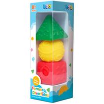 Formas Divertidas com cheirinho suave para morder e empilhar Formas Divertidas com cheirinho suave para morder e empilhar