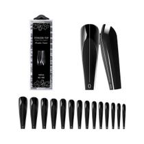 Formas Duplas Para Unhas Clear Nail 70 140pcs, Moldes De Gel De Extensão De Unhas De Cobertura