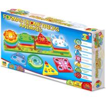 Formas Geometricas Animais 16 Peças EVA Brinquedo Infantil Formas Geometricas Animais 16 Peças EVA Brinquedo Infantil