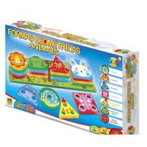 Formas Geometricas Animais em EVA - Ref 1074 GGB Brinquedos Formas Geometricas Animais em EVA - Ref 1074 GGB Brinquedos