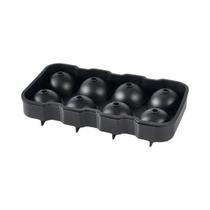 Formas Grandes Para Cubos De Gelo Redondos 4/8 Compartimentos Sem Vazamento Fácil De Preencher