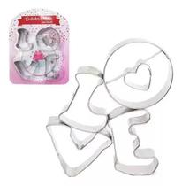 Formas Molde Inox Massa Biscuit Biscoito Bolo Love Formas Molde Inox Massa Biscuit Biscoito Bolo Love