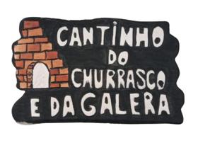 Formas/moldes Abs Artesanato Cantinho Do Churrasco 45x28cm Formas/moldes Abs Artesanato Cantinho Do Churrasco 45x28cm