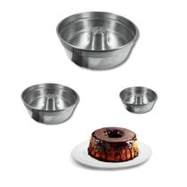 Formas para bolo alumínio n.12 n.20 n.24 resistente prática - Fortline