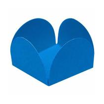 Formas para Doce 4 Pétalas Azul Royal com 40und - Junco