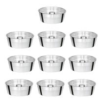 Formas Para Pudim E Bolo De Aluminio Kit Com 10 Nº 16 Formas Para Pudim E Bolo De Aluminio Kit Com 10 Nº 16