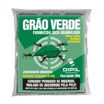 Formicida Isca Granulada Grão Verde Dipil 500g Formicida Isca Granulada Grão Verde Dipil 500g