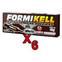 Formikell Mata Formiga Gel Formiga Doceira Formiguinha 10grs