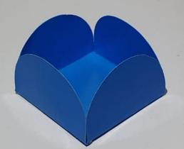 Forminha 4 Pétalas Azul Vivo com 50 Unidades 3,4x3,4 - Candy Forminha 4 Pétalas Azul Vivo com 50 Unidades 3,4x3,4 - Candy