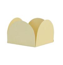 Forminha 4 Petalas Bege Palha C/50 Marques