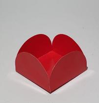 Forminha 4 Pétalas Vermelho com 50 Unidades 3,5x3,5 - Candy Forminha 4 Pétalas Vermelho com 50 Unidades 3,5x3,5 - Candy