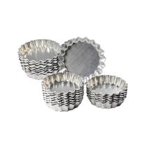 Forminha aluminio mini torta crespa 9x2 cm doupan com 12 un Forminha aluminio mini torta crespa 9x2 cm doupan com 12 un