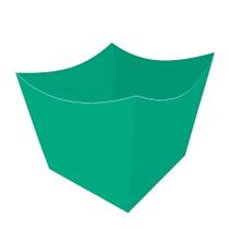 Forminha Cachepot - Verde Bebê - 24 unidades - Rizzo