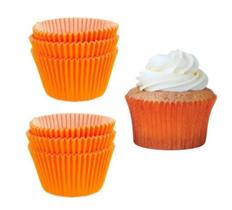 Forminha Cupcake Impermeável Forno chantilly glacê confeitaria mini bolo 45 Unidades Mago