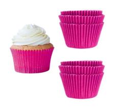 Forminha Cupcake Impermeável Forno chantilly glacê confeitaria mini bolo 45 Unidades Mago