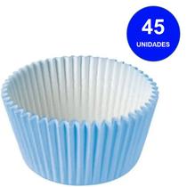 Forminha Dafesta Cupcake Forno 0a Azul 45un