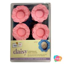 Forminha daisy de papel com 50 unid - RICA FESTAS