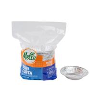 Forminha de Alumínio 130ml. Forma P/ Mini Torta C/ 400 Un. (Mello)